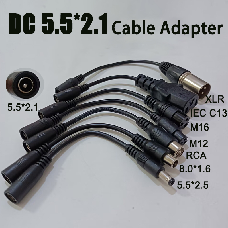 Electric Scooter Charger - Cavo adattatore con connettore DC 5.5X2.1