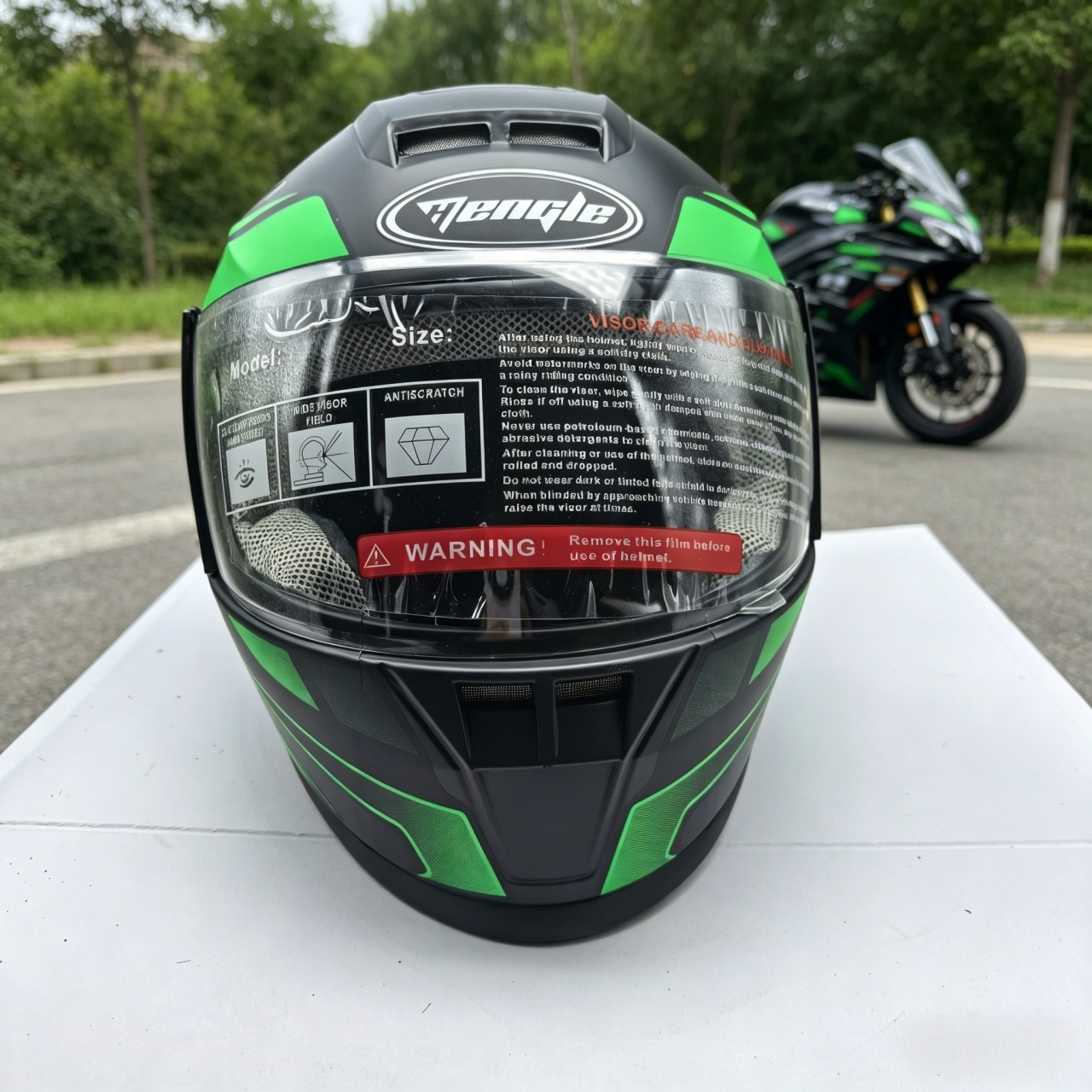 Casco Integrale da Moto per Uo - Scooter Helmet Set recensione e prezzo