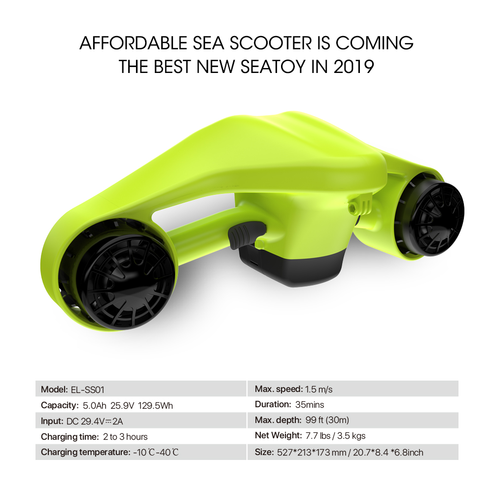 Scooter subacqueo Asiwo Manta  - Electric Scooter Adults recensione e prezzo